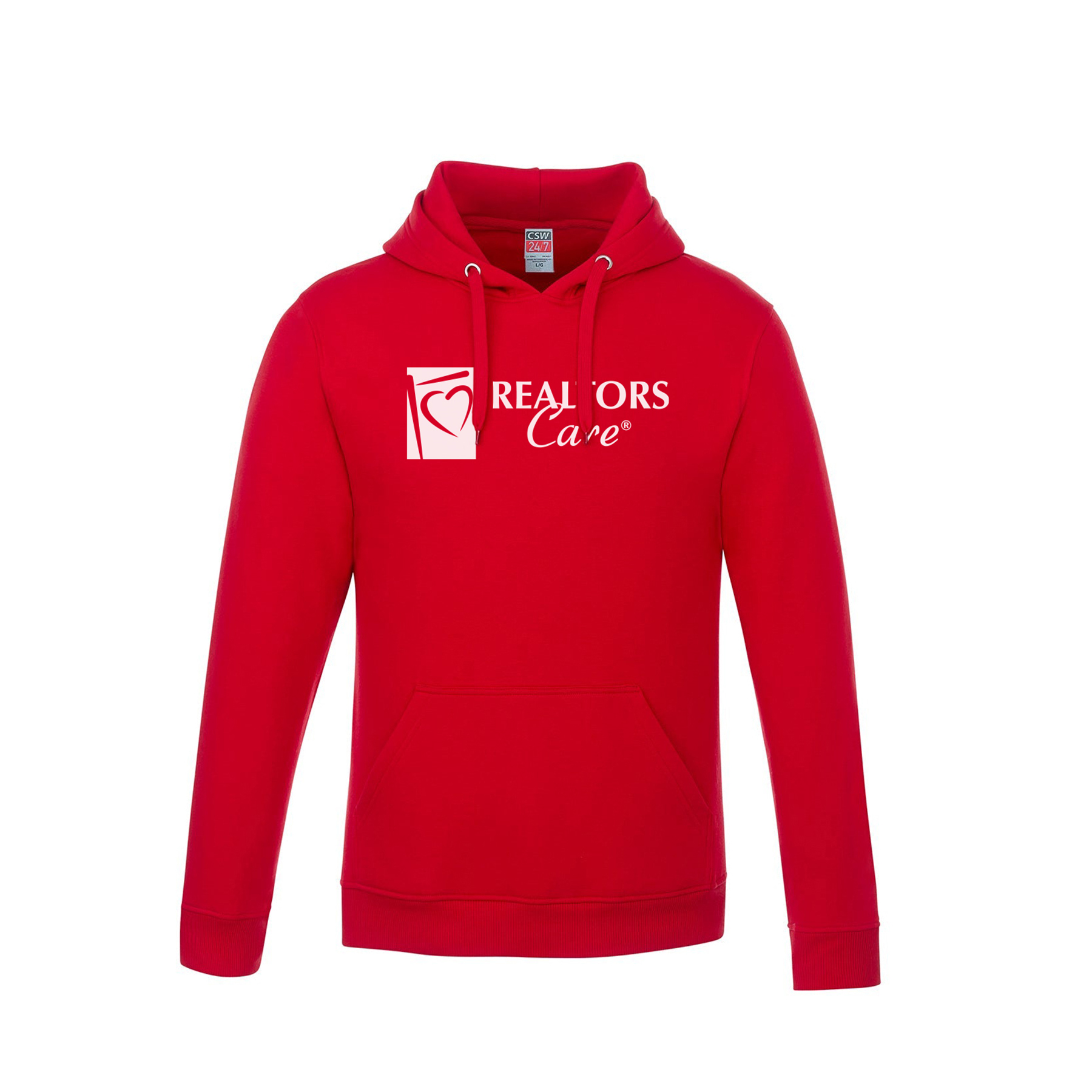 Hooded Sweatshirt-Red