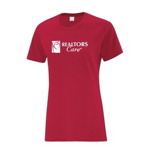 T Shirt-Women’s-Made in Canada-Red