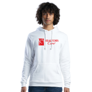 Hooded Sweatshirt-Made in Canada-White
